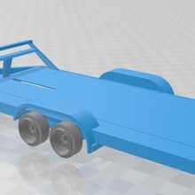 1 32 v2 slot do reboque carro jogo circuito scaleauto ninco scalextric trailer dioramas 3d print model - Mito3D