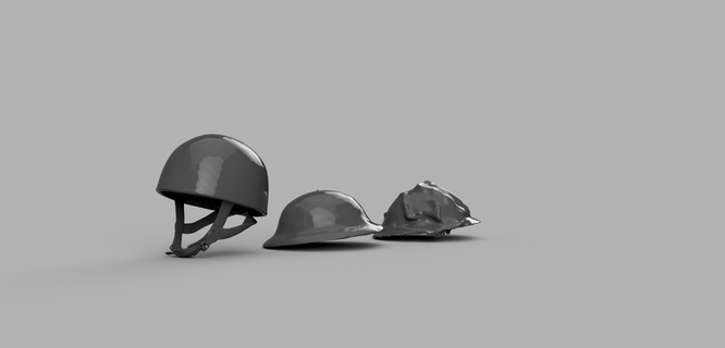 1 35 britânico capacete pacote ww2 pára quedista escalomodelo modelagem escala 3d print model - Mito3D