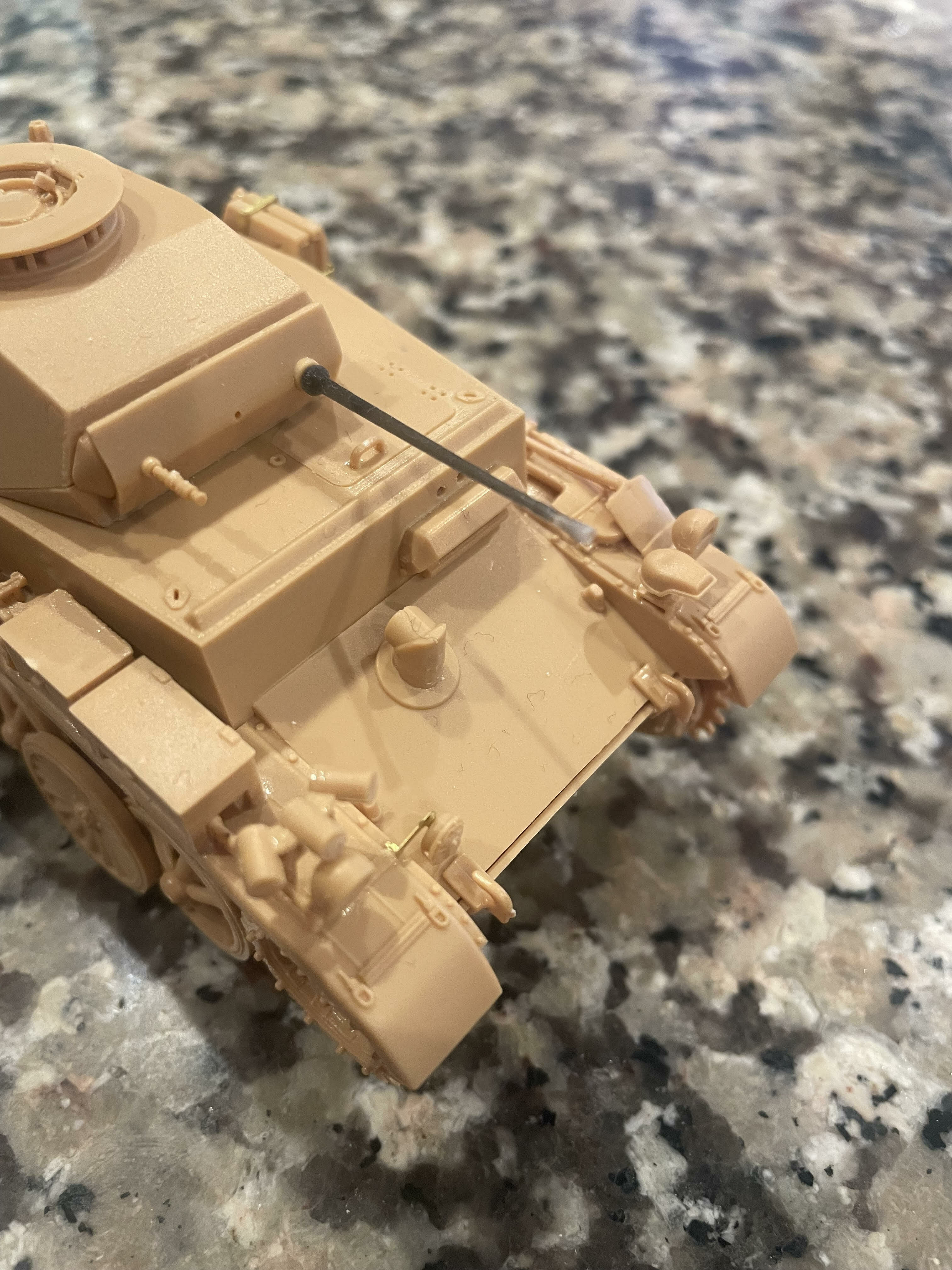 1 35 flak 38 barril pzkpfw 1c jogos Panzer 3D print model - Mito3D