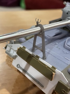 1 35 m51 travel lock - early sherman gun 3d print model - Mito3D