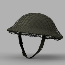 1 35 netted british brodie 3d print model - Mito3D