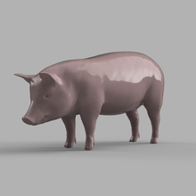 1 35 pig 3d print model - Mito3D