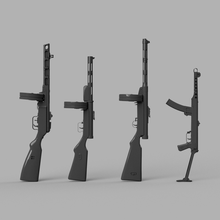 1 35 russian smg pack 3d print model - Mito3D