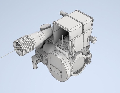 1 35 échelle viseur flak 38 ww2 3d print model - Mito3D