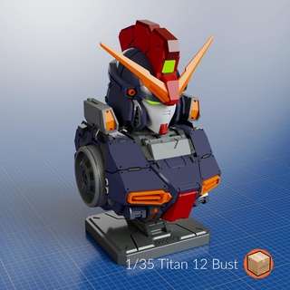 1 35 titano 12 fallimento aka sandrock gundam mobilesuit titanseries valzer infinito heavyarmscustom 3d print model - Mito3D