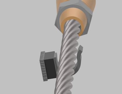 1 35 remolcar cable montaje clips m1 abrams serie 3d print model - Mito3D