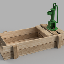 1 35 trough water pump art waterpump diorama ww2 soldier scale scalemodelling scalemodel 3d print model - Mito3D