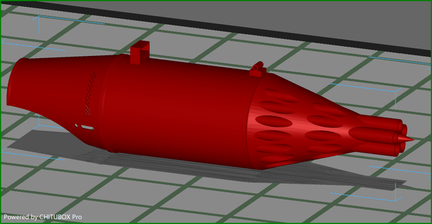 1 35 ub 32 73 soviétique fusée cosse échelle modèle 3d print model - Mito3D