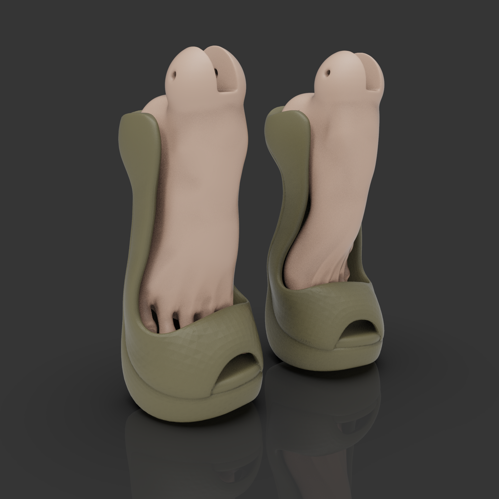 1 3d ayakkabı model bjd oyuncak bebek baskı ooak stl mafsallı bebekler dosya yazıcı modeller basılı baş zbrush Aksesuarlar 3D print model - Mito3D
