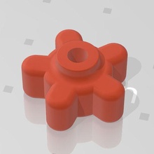 1 4 20 pomello attrezzo 3d print model - Mito3D