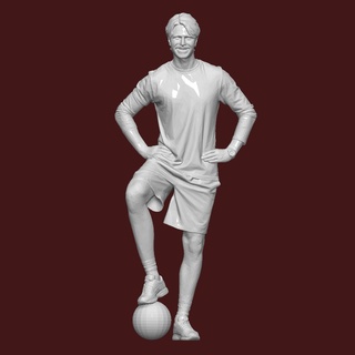 1 43 Fußball Diorama Charakter Fitnessstudio Druckguss 64 Körper 32 Attrappe Lehrmodell Simulation Miniatur Miniaturen Figuren 3d print model - Mito3D