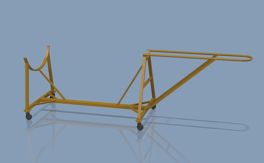 1 48 f104 nez chariot 104 échelle modèles 3d print model - Mito3D