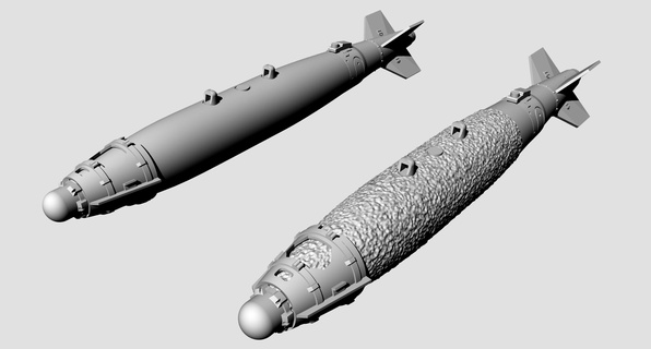 1 48 gbu-38 bomb model kit plastic weapon smart gbu navy usa 3d print model - Mito3D