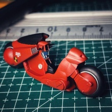 1 60 Akira motocicleta jogos 3d print model - Mito3D