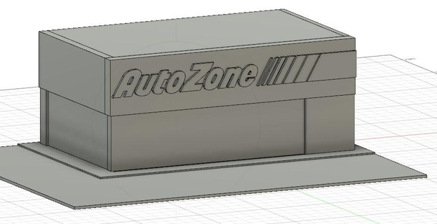 1 64 zona automática loja hotwheels brinquedos diorama diecast minigt 3d print model - Mito3D