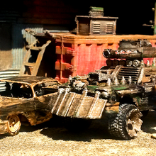 1 64 chryslus salteador de caminos fallout 2 mad max versión juego post apocalíptico juguete coche 3d print model - Mito3D