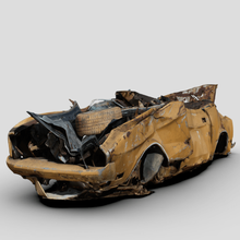 1 64 aplastado clásico mustang juego coche gaslands wargames vehículos 3d print model - Mito3D