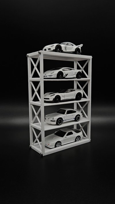 1 64 ruedas calientes multifloor fundido presión modelo monitor cajita cerillas piso cuadro batonista coche vehiculo mini figura 3d print model - Mito3D