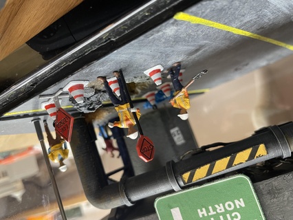 1 64 pylônes autant lampe chaud roues boîte d'allumettes diorama construction site pylone 3d print model - Mito3D