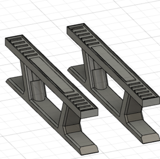 1 64 rampe automobile car ramp diecast diorama model reduced garage tool automotive scale tools hotwheel matchbox 3d print model - Mito3D