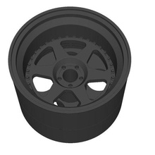 1 64 cerchi hotwheels modello 3d print model - Mito3D