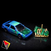1 64 scale 4age engine hot wheels toyota ae86 diecast 64scale jdm drift cars drifting trd 3d print model - Mito3D