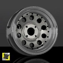 1 64 scale modgies rims hotwheels 64scale matchbox jdm classic wheels design rotiform euro 3d print model - Mito3D
