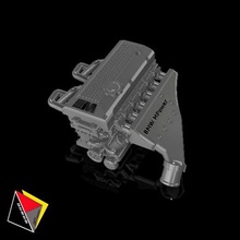 1 64 escala s54lb6 motor fundido presión BMW 3d print model - Mito3D