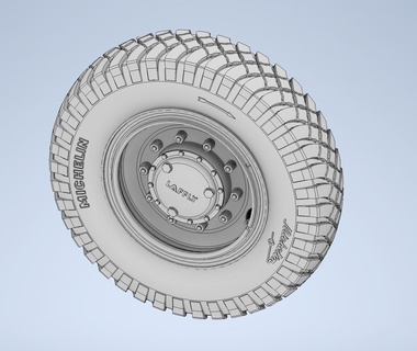 1 72 laffly s35t wheels 1 72 1-72 ww2 laffly s35t wheels  3d print model - Mito3D