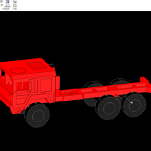 1 87 6x6 LKW Spiel Fahrzeuge Spielzeug-LKW ho-Maßstab 3d print model - Mito3D