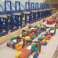1 87 récipient architecture conteneurs h0 échelle trains modèle train livraison bâtiments structures 3d print model - Mito3D
