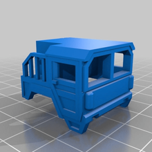 1 87 truck cab game vehicles 3d print model - Mito3D
