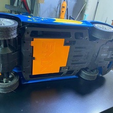 1 8 escala batería cubierta carcasa funda rc coche vehiculo reunión 3d print model - Mito3D