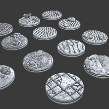 1 bases - depths savage atoll game toy accessories wargaming pathfinder dnd base 28mm 3d print model - Mito3D