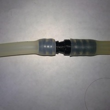 1 cm hose connector tool tie valula 3d print model - Mito3D
