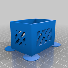 1 container customized containers 3d print model - Mito3D