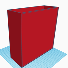 1 filament bobine espace rangement boîte 3d print model - Mito3D