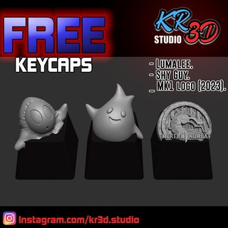 1 keycap free download - shy guy lumalee shyguy mk1logo2023 resin keycaps mechanicalkeyboards keyboardart customkeycaps keycapdesign 3dprinting productdesign maker cults3d 3d print model - Mito3D