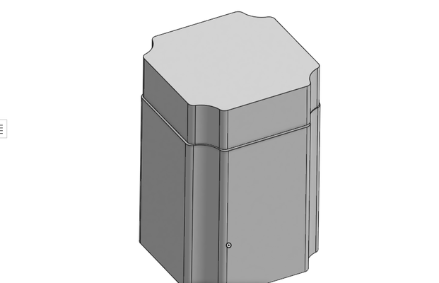 1 oz plata tubo of 20 joyería joya lingotes apilar apilado almacenamiento invertir 3d print model - Mito3D