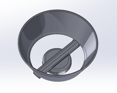 1zpresso jx-pro coffee grinder funnel jx center block pro 3d print model - Mito3D