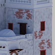 2 storey diyorama ev doğuş sahneler model 3d mimari oyuncak evler diyoramalar ho modelleme küçük resimler faliyet alani sahne Konut takım 3d print model - Mito3D