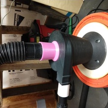 225 threaded hose adapter various cyclone vacuum dust collector makerneer diy 3d print model - Mito3D