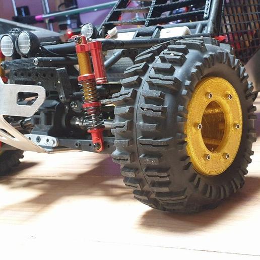 22 beadlock de la rueda juego rc 3D print model - Mito3D