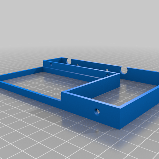 25 35 Fahrt Adapter Gadget Festplatte montieren schwer ssd 3D print model - Mito3D
