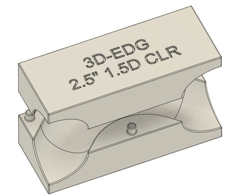 2 5 mandrino piegare 90 grado x tubo jig utensili scarico taglio torta tagliare modello industriale metallo 3d print model - Mito3D