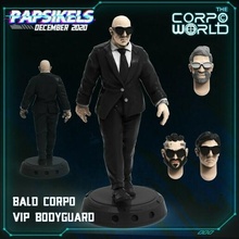 299 bald corpo vip bodyguard 3d print model - Mito3D