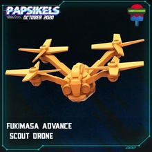 299 fukimasa progredire scout drone gioco 3d print model - Mito3D
