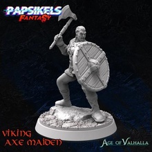 299 viking axe maiden game 3d print model - Mito3D