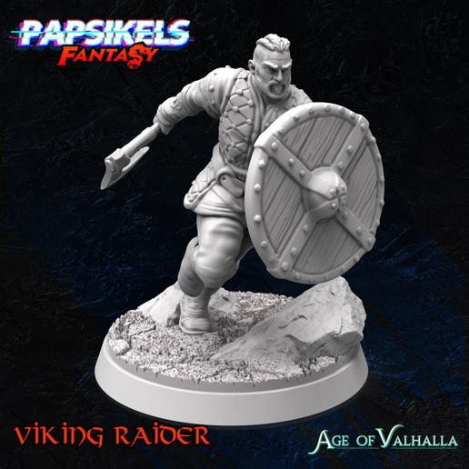 299 viking raider game 3D print model - Mito3D