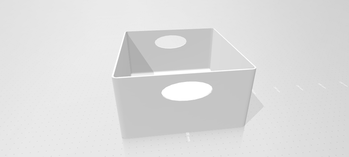 200 190 100mm armazenamento caixa casa cozinha armário arrumado organizar banheiro gaveta organizador 3d print model - Mito3D